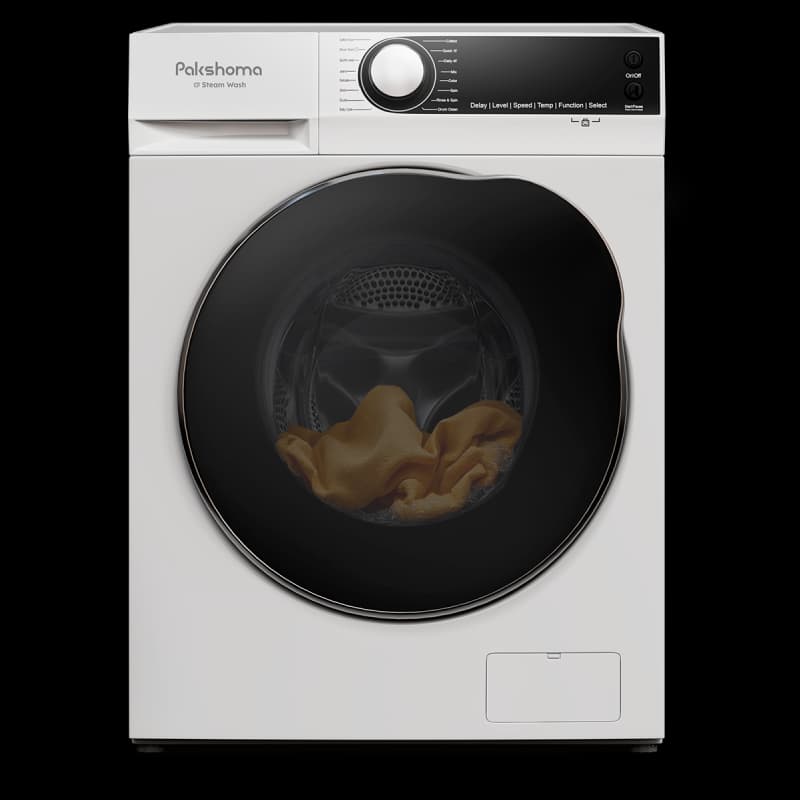 لباسشویی پاکشوما مدل U8-W ظرفیت 8Kg سفید