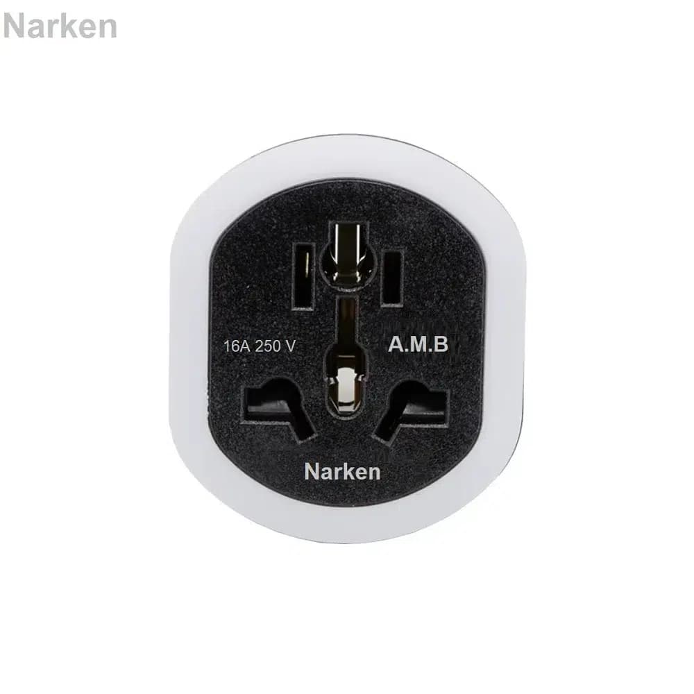 تبدیل 3 به 2 چراغ دار نارکن Narken ارت دار