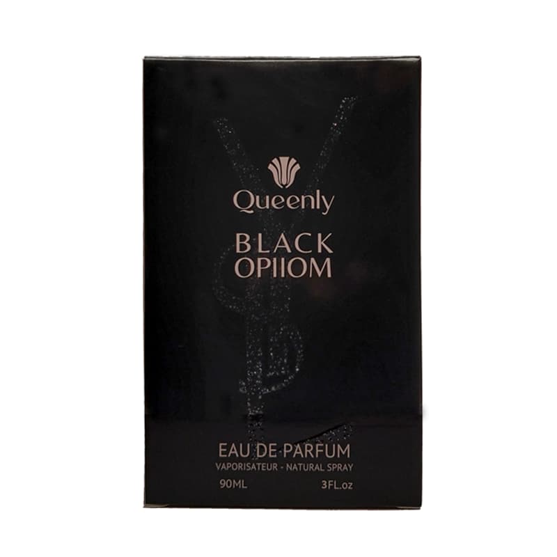 ادو پرفیوم زنانه کویین لی مدل BLACK OPIIOM حجم 100 میل — تصویر ۳
