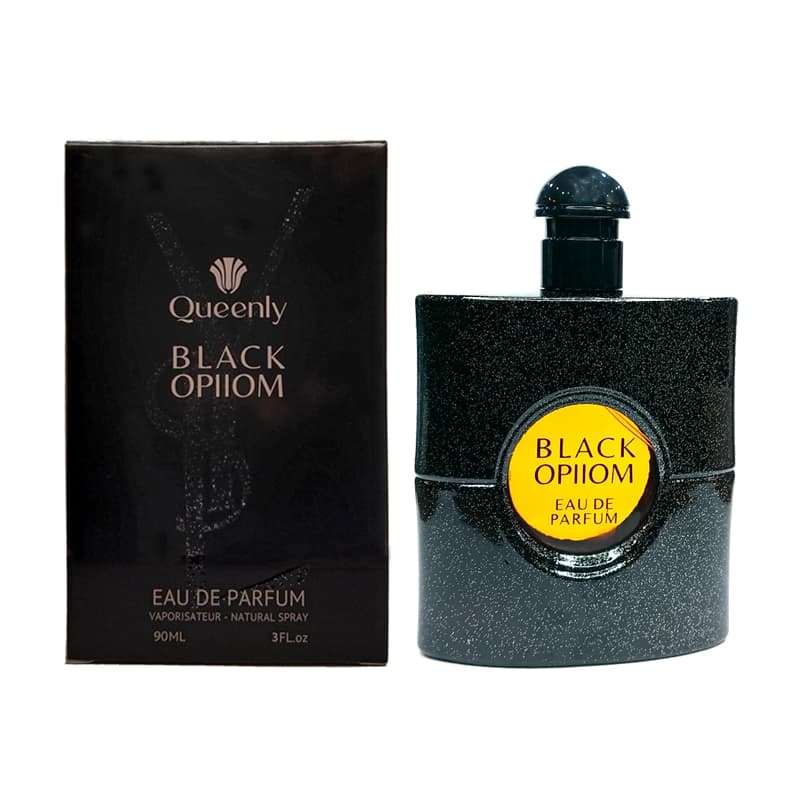 ادو پرفیوم زنانه کویین لی مدل BLACK OPIIOM حجم 100 میل
