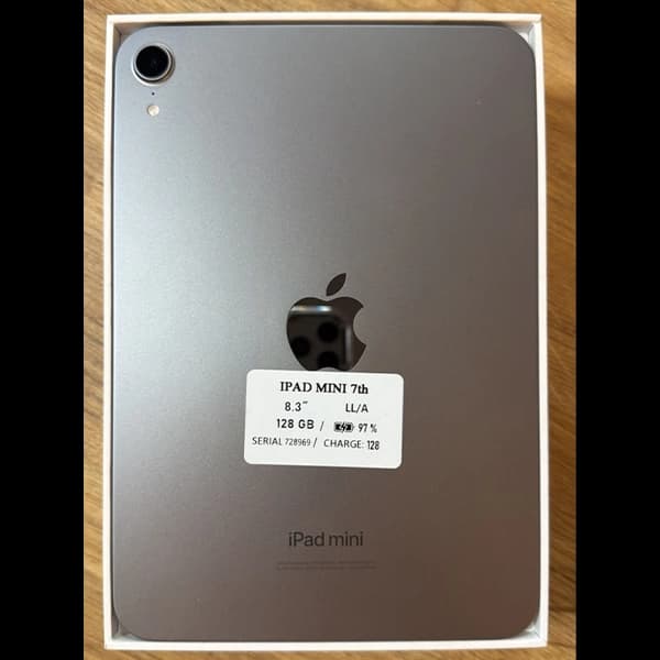 تبلت 8.3 اینچی اپل مدل iPad Mini 7th حافظه 128 گیگابایت (کارکرده) — تصویر ۲