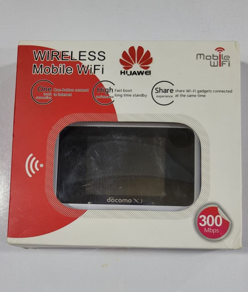مودم جیبی 4G هواوی HW-02G صفحه لمسی | WiFi دو باند 300Mbps — تصویر ۲