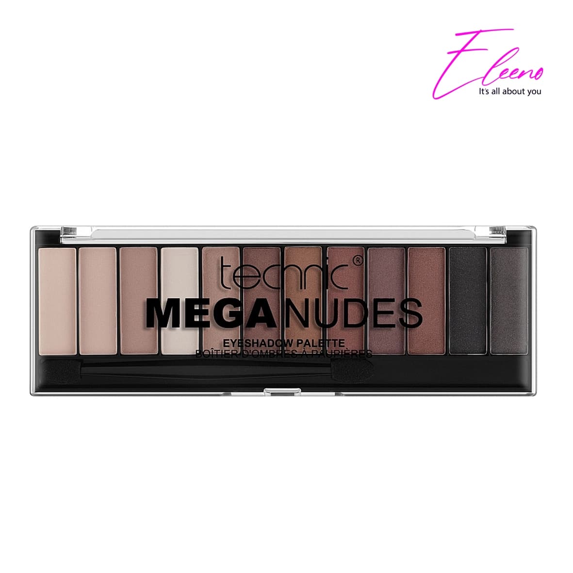 پالت سایه چشم 12 رنگ Technic Mega Nudes