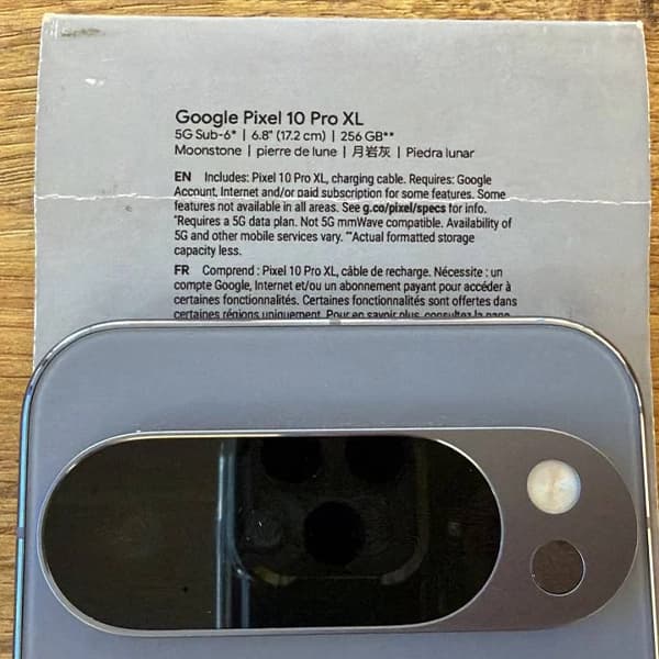 گوشی موبایل گوگل مدل Pixel 10 Pro XL ( کارکرده ) بدون رجیستر | حافظه 256 و رم 16 گیگابایت — تصویر ۳