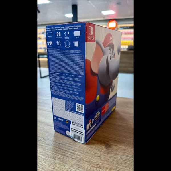 کنسول بازی نینتندو مدل nintendo switch oled فول بازی کپی خور شده همراه کارت حافظه 256 گیگابایت (آنباکس) — تصویر ۵
