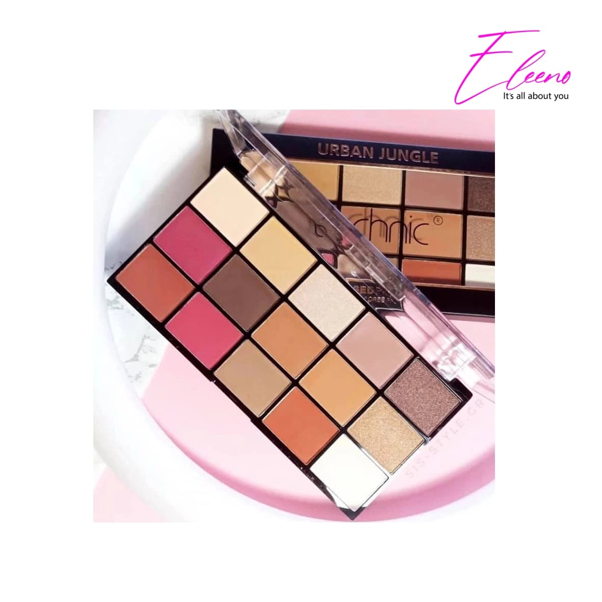 پالت سایه چشم Urban Jungle تکنیک 15 رنگ Technic