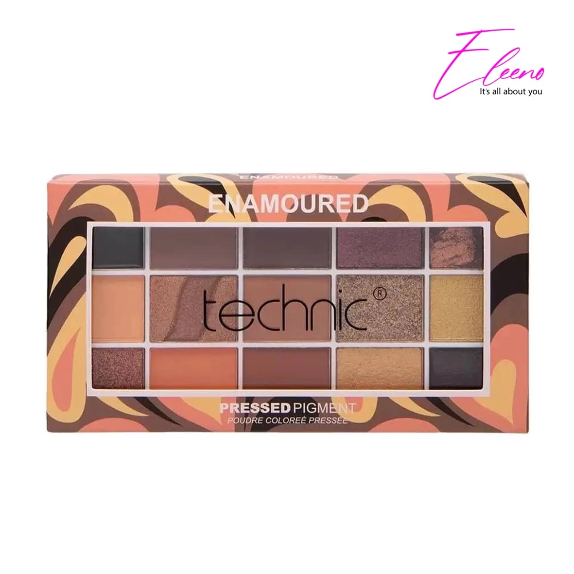 پالت سایه چشم Enamoured تکنیک 15 رنگ Technic