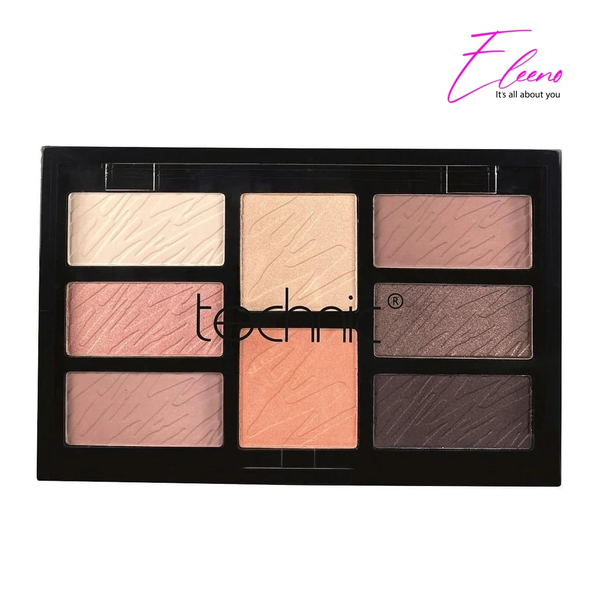 پالت سایه چشم Soft Glow تکنیک 8 رنگ Technic — تصویر ۲