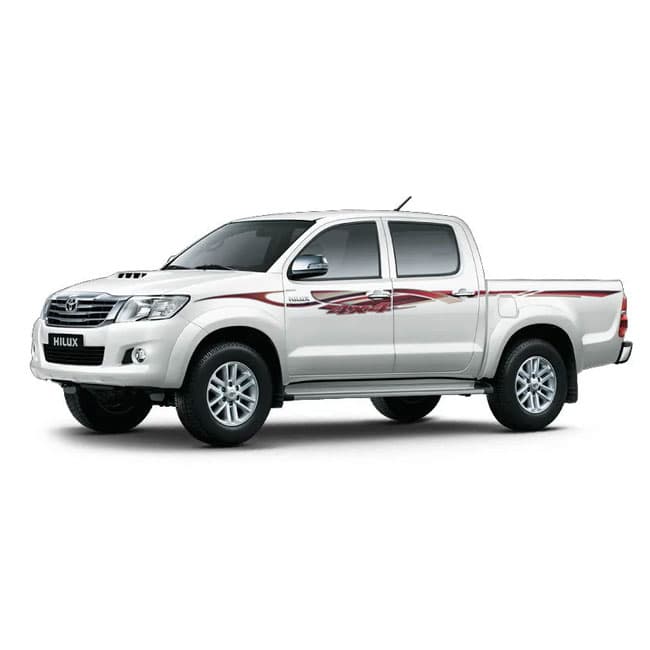 خط کشی بغل تویوتا هایلوکس ویگو 2005 تا 2015 مدل ZC-HIL-124
