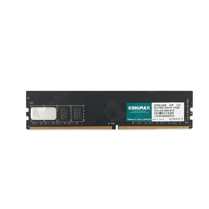 رم Kingmax 4GB DDR4 2400Mhz استوک در حد نو گارانتی آواژنگ — تصویر ۲