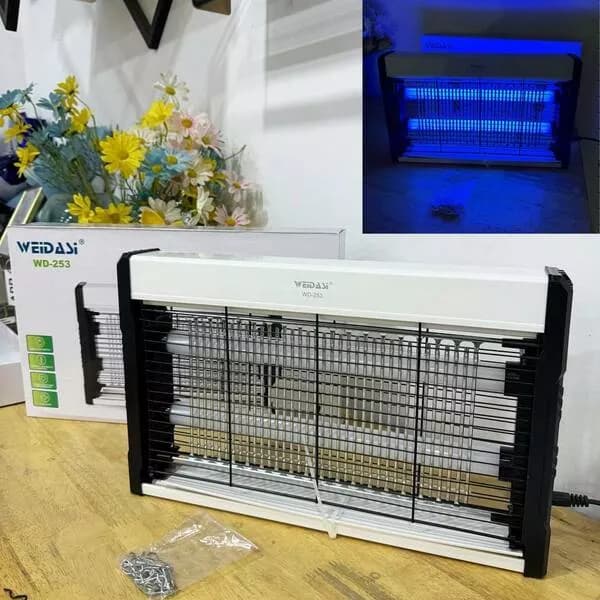 حشره‌کش برقی ویداسی مدل WD-253 | با لامپ UV و مصرف کم — تصویر ۲