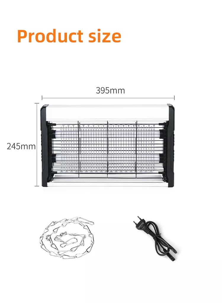 حشره‌کش برقی ویداسی مدل WD-253 | با لامپ UV و مصرف کم — تصویر ۴