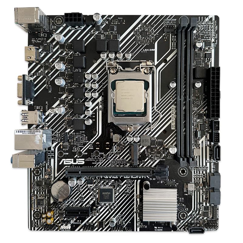 باندل مادربرد ASUS Prime H510M-K + i5 10400F استوک در حد نو