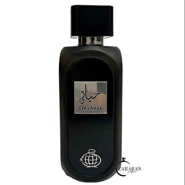 عطر ادکلن مردانه حیاتی مشکی فرگرنس ورد(اماراتی اصل) حجم 100 میل