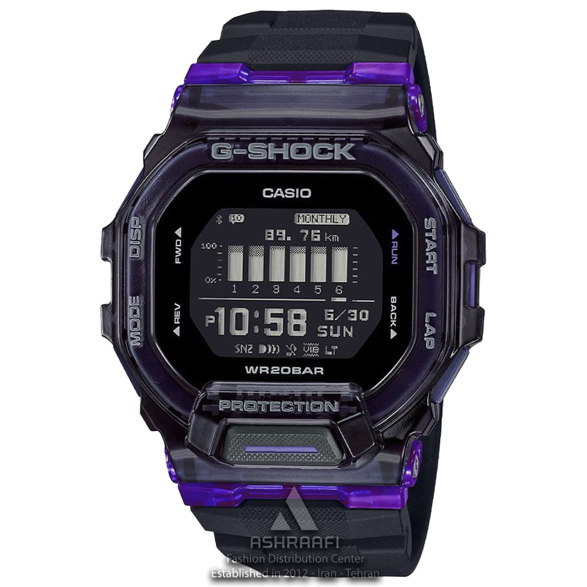 ساعت جی شاک دست دوم Casio G-Shock GBD-200SM-1A6DR