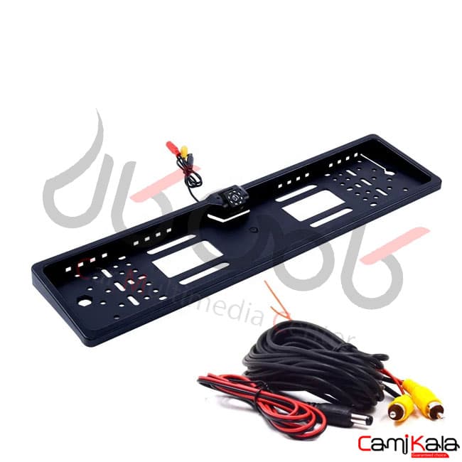 دوربین عقب خودرو محافظ پلاک 8 ال ای دی — تصویر ۳