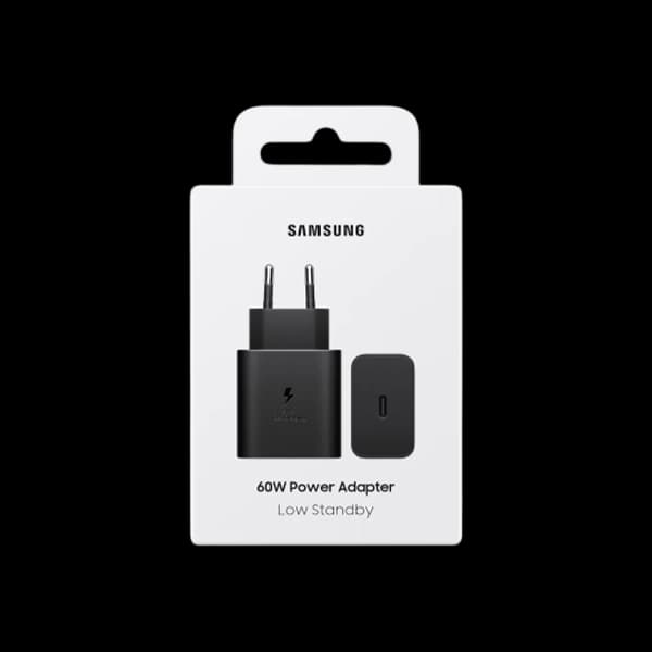 شارژر سامسونگ USB-C 60w Adapter دو پین اورجینال — تصویر ۶