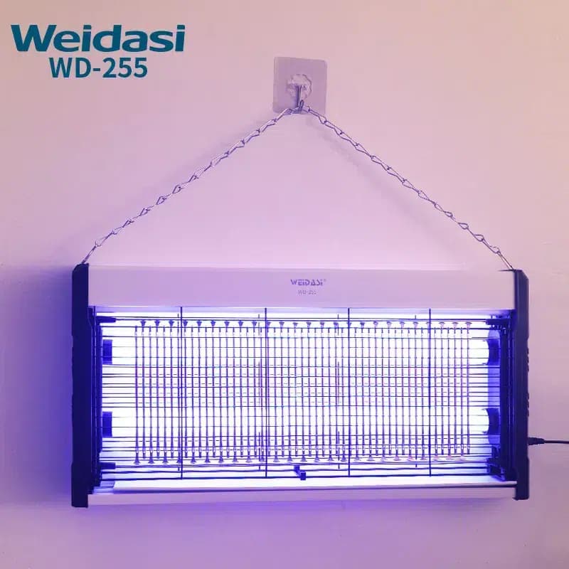 حشره‌کش برقی آویز ویداسی WD-255 | مناسب منازل و محیط‌های بسته با نور UV — تصویر ۶