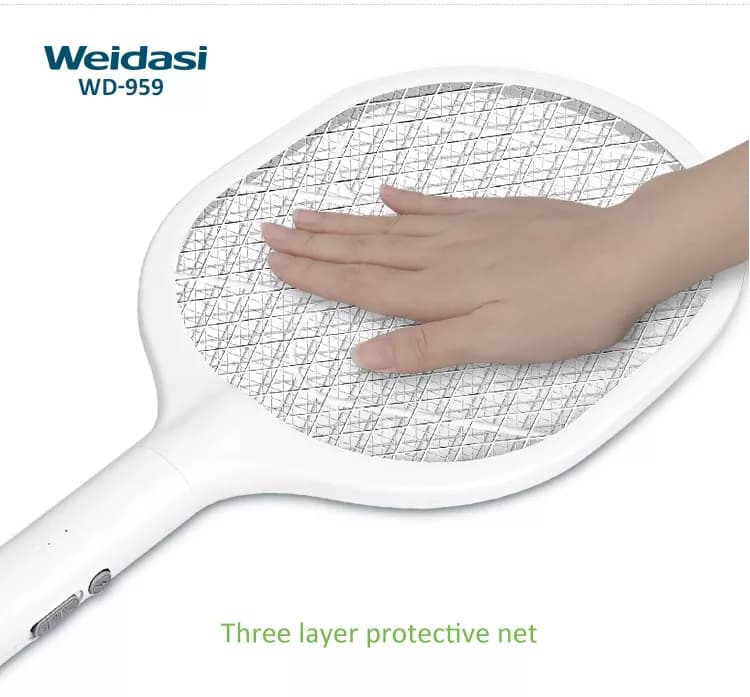 حشرهکش راکتی پایه دار ویداسی WD-959 | قابل شارژ با نور UV قوی — تصویر ۸