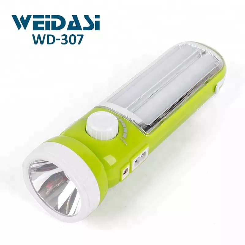 چراغ اضطراری و چراغ قوه ویداسی wd-307 | پرنور و مناسب قطعی برق — تصویر ۷