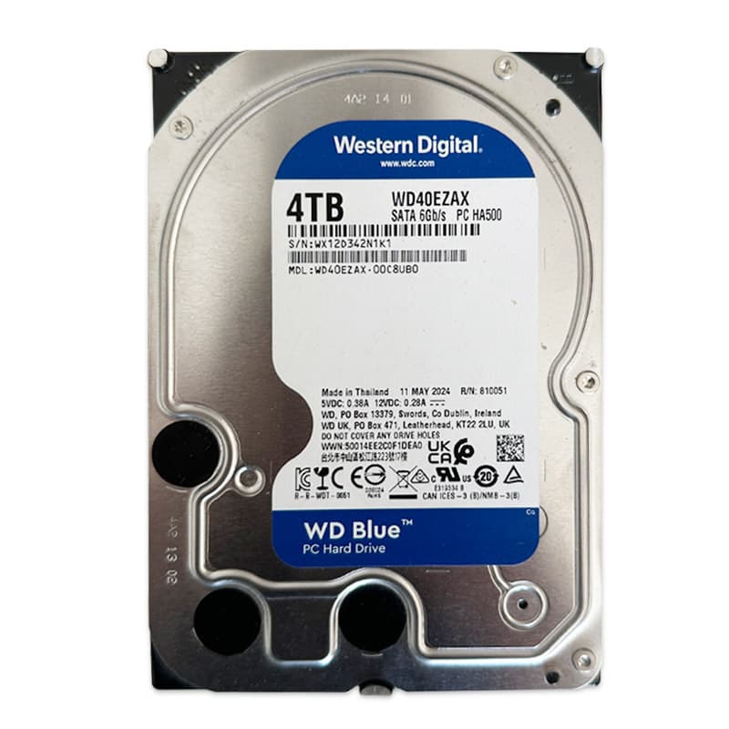 هارد اینترنال 4 ترا وسترن WD Blue 4TB استوک — تصویر ۲