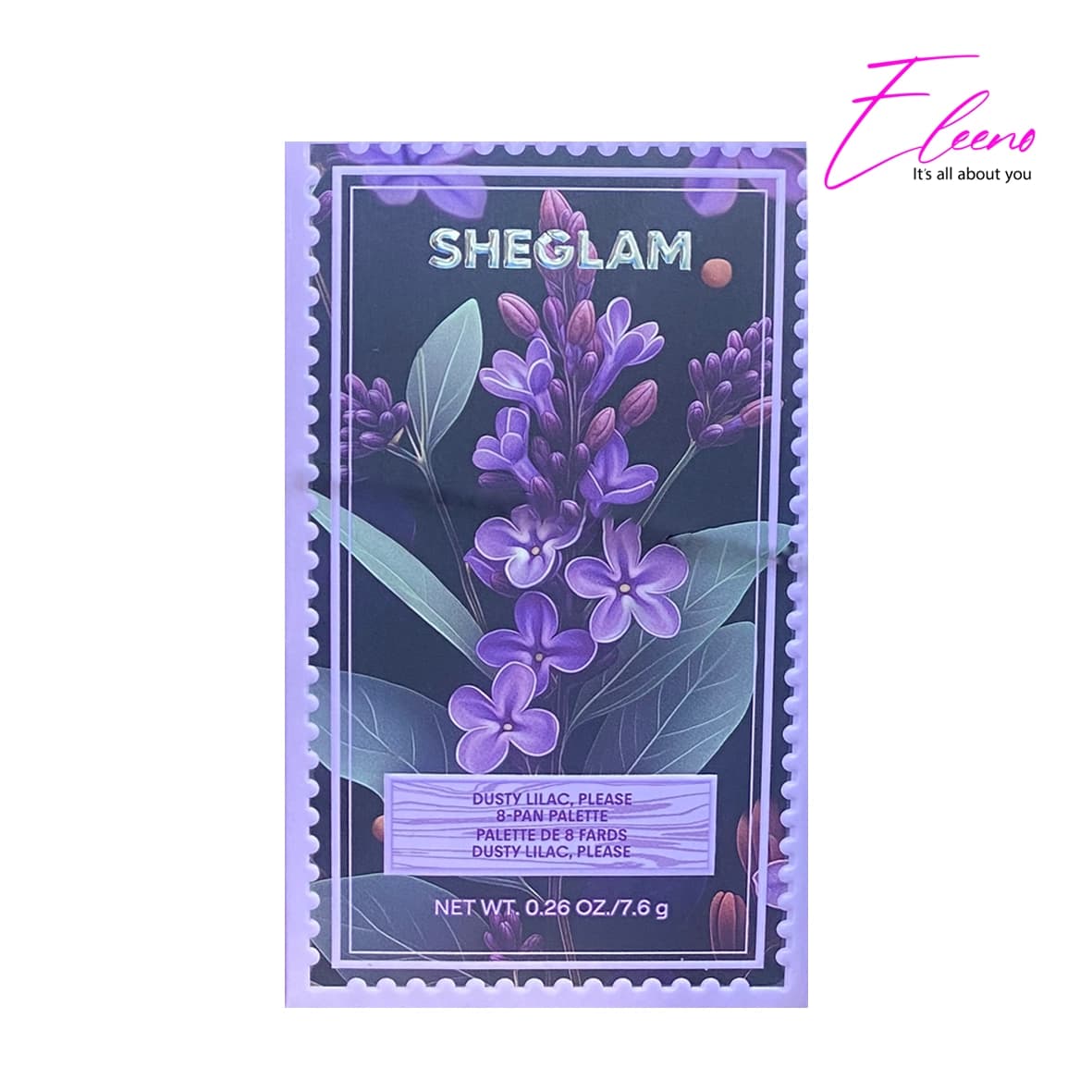 پالت سایه ۸ رنگ لایلک شیگلم مدل Dusty Lilac, Please