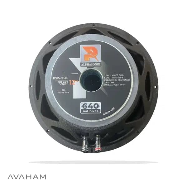 ساب ووفر آلفاسونیک مدل PSW-214F — تصویر ۳
