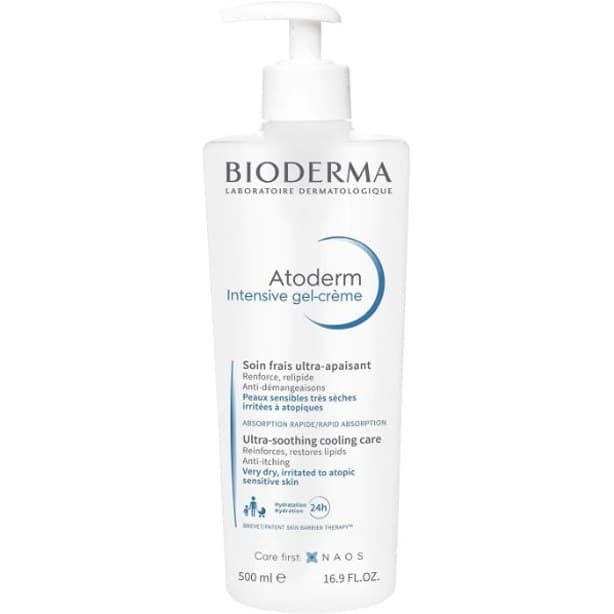 ژل کرم آبرسان بایودرما اتودرم پوست خشک Atoderm Intensive Gel Creme