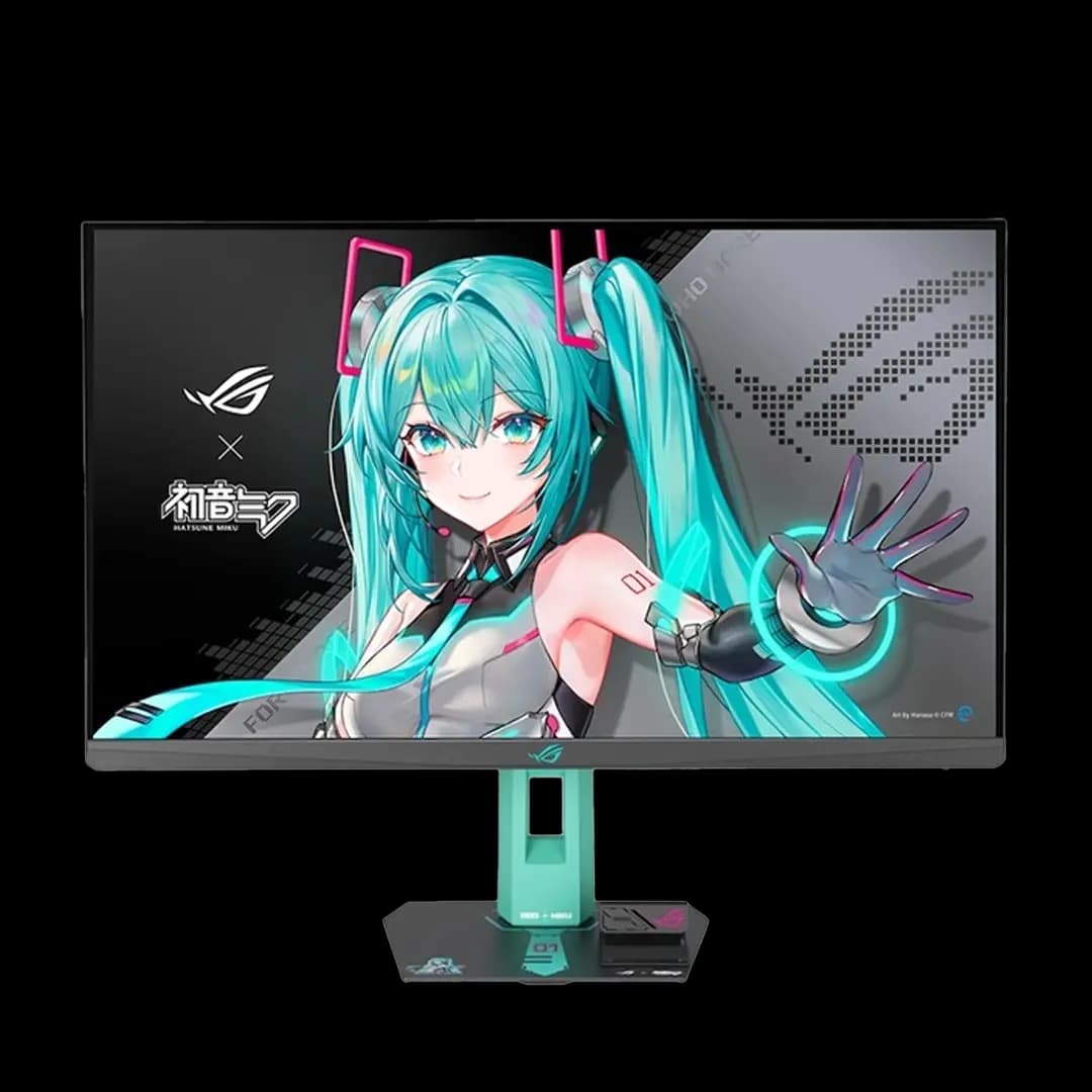 مانیتور ایسوس ASUS ROG XG27ACMEG-G HATSUNE MIKU – 27″ 2K 260Hz F-IPS 0.3ms HDR10