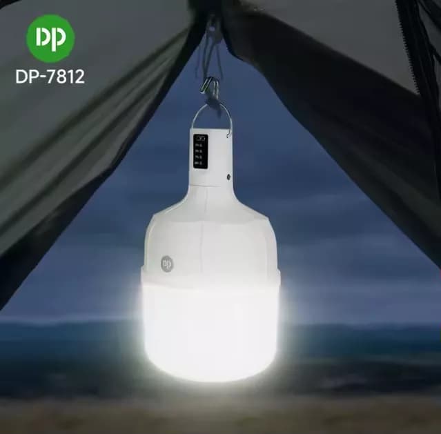 چراغ آویز شارژی ۱۸ وات DP-7812C | با نور قوی مناسب مسافرت و مواقع اضطراری — تصویر ۵