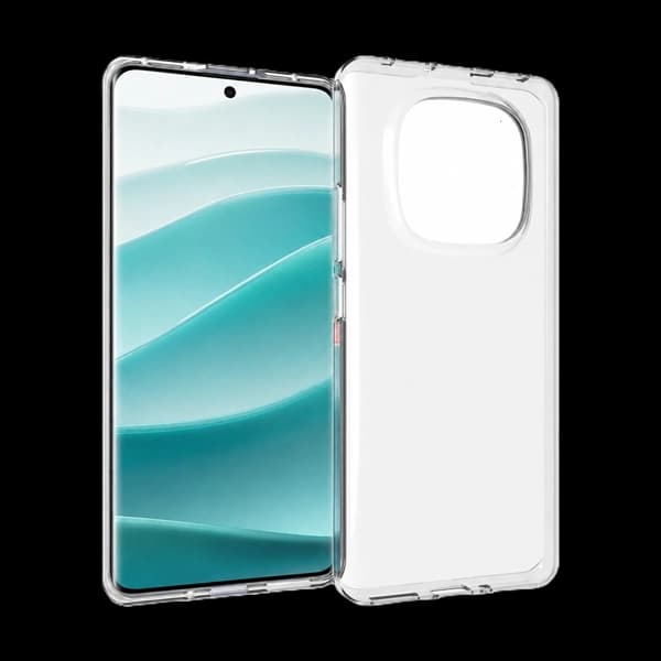 قاب گوشی موبایل شیائومی Redmi Note 14 Pro plus 4G مدل شفاف ژله ای