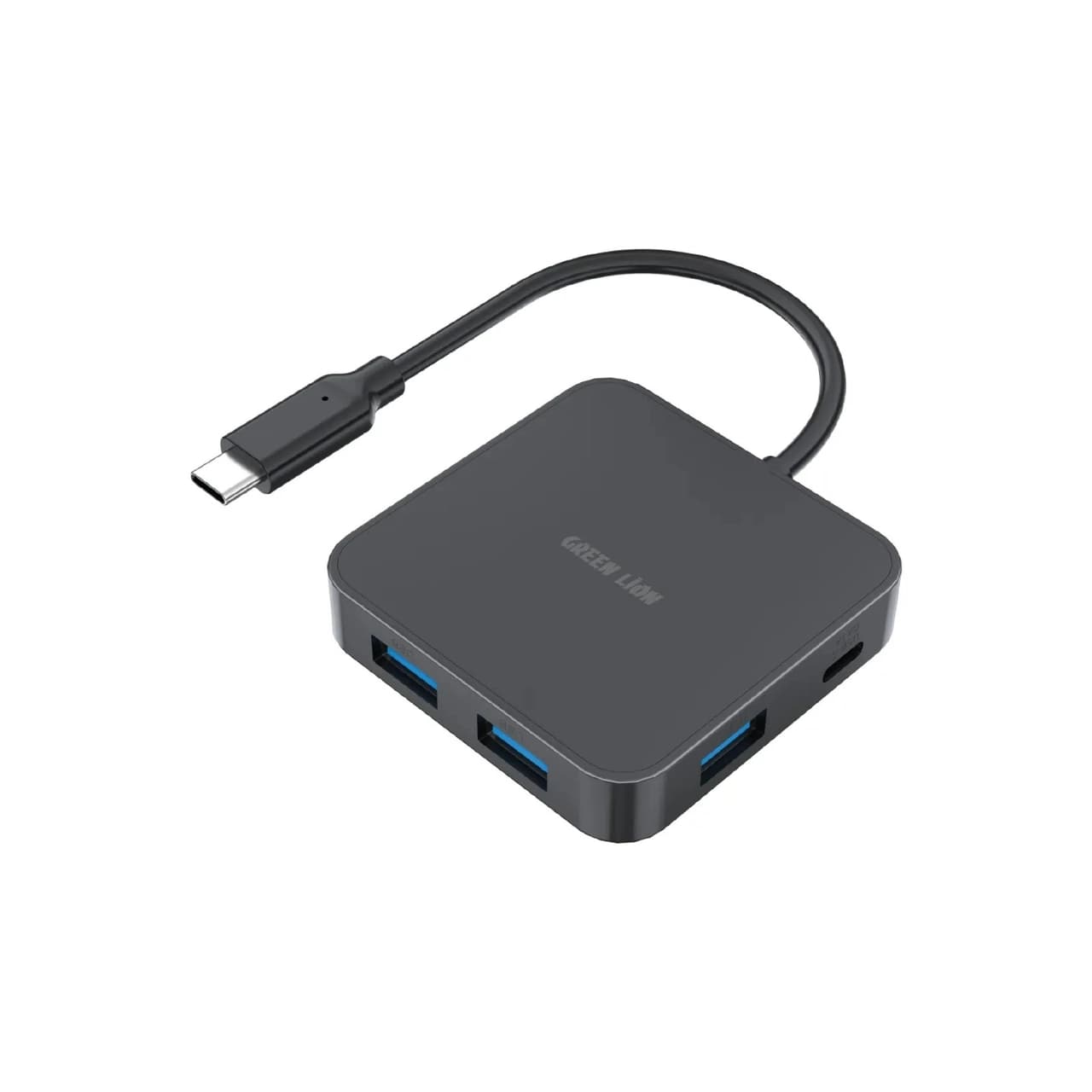 هاب 7 پورت Green Lion USB-C مدل GHB7 ا هاب GREEN LiON GHB-7 7 in 1 USB-C Hub