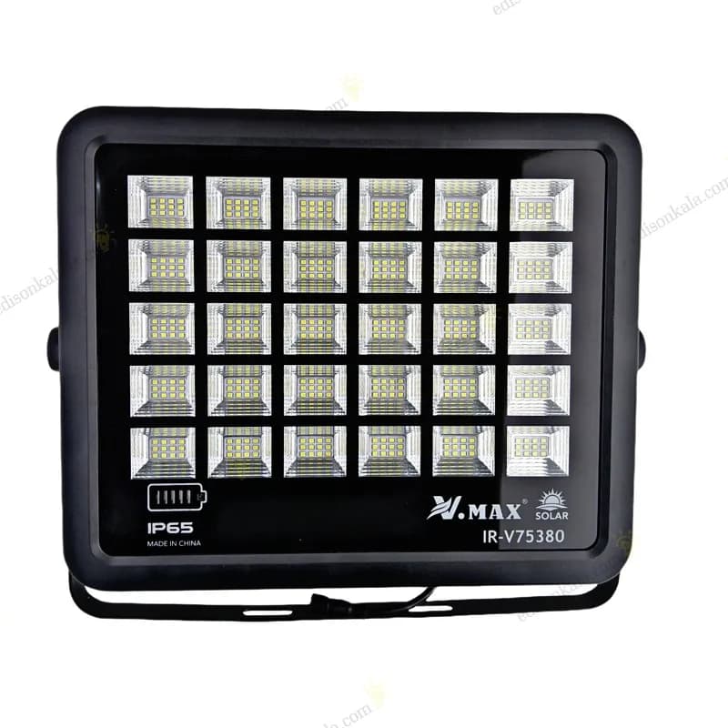 پروژکتور خورشیدی قدرتمند 380 وات ویمکس 75380 با دوسال ضمانت — تصویر ۳