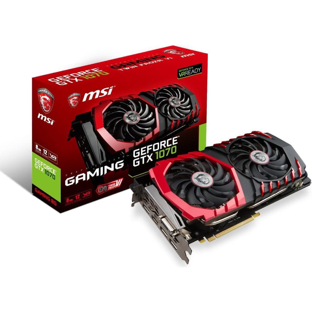 کارت گرافیک ام‌اس‌آی MSI GTX 1070 GAMING X 8G GDDR5 استوک در حد نو — تصویر ۹