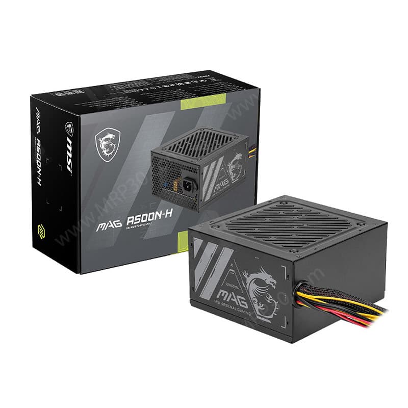 پاور ام‌ اس‌ آی MSI MAG A500N-H 500W استوک در حد نو