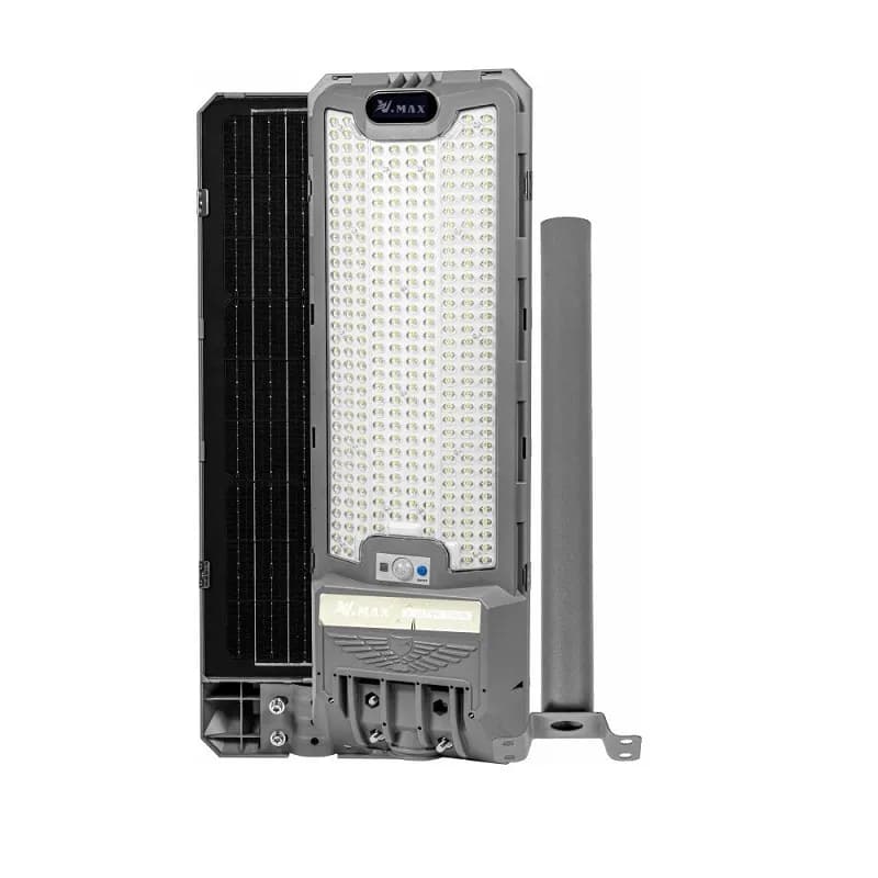 پروژکتور خیابانی خورشیدی لنزدار ویمکس 360 وات با پایه SLT99-360W | دوسال ضمانت