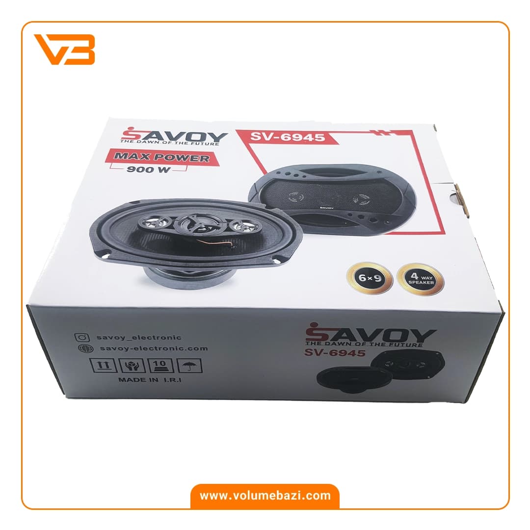 اسپیکر خودرو ساووی مدل SV-6945 — تصویر ۹