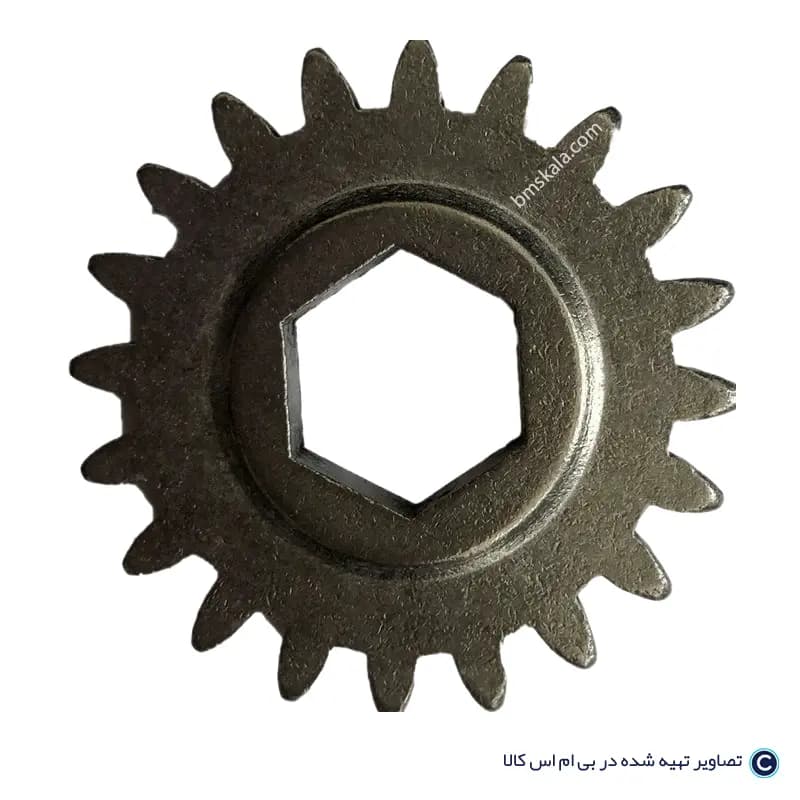 چرخ دنده 6ضلعی گیربکس موتور ساید