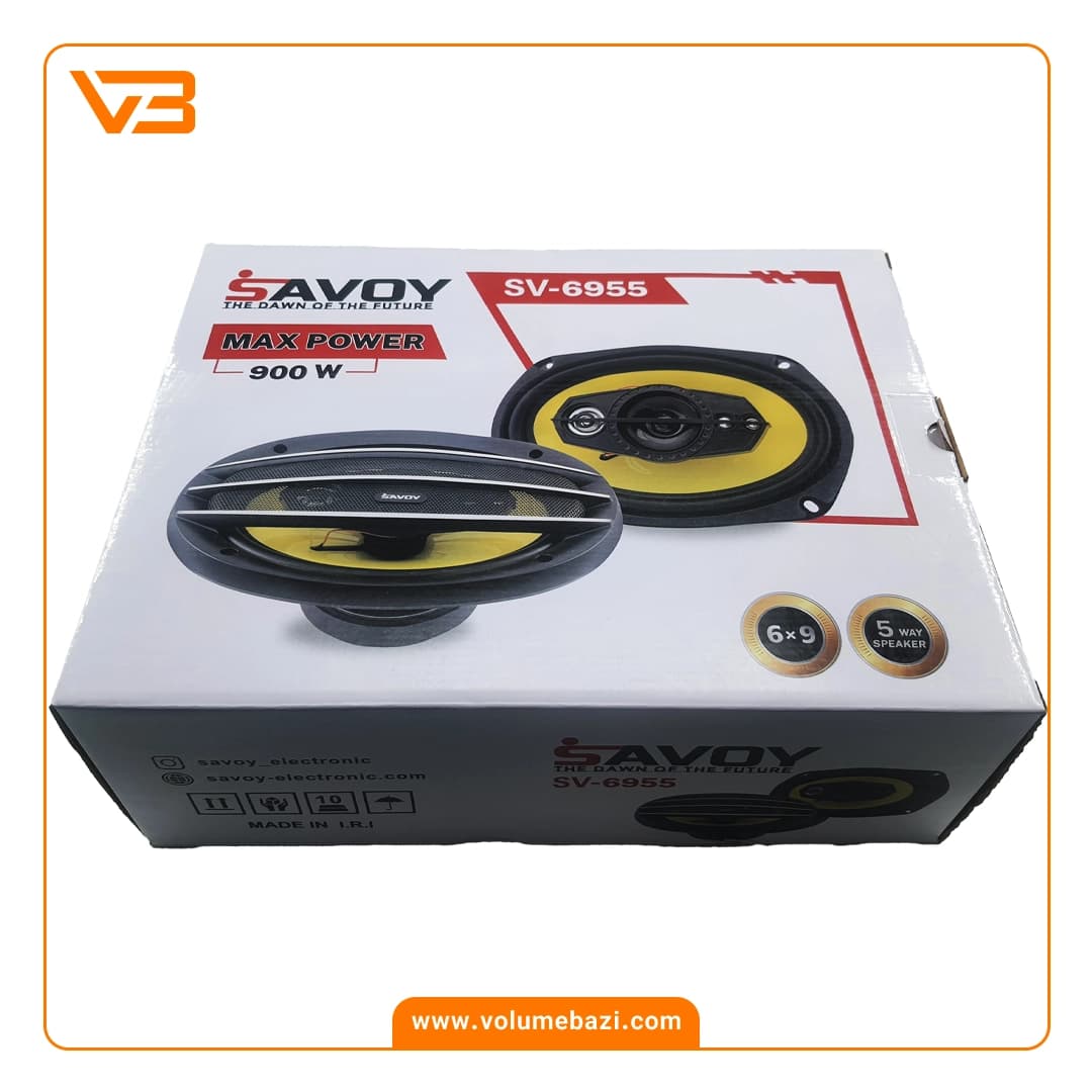 اسپیکر خودرو ساووی مدل SV-6955 — تصویر ۱۰