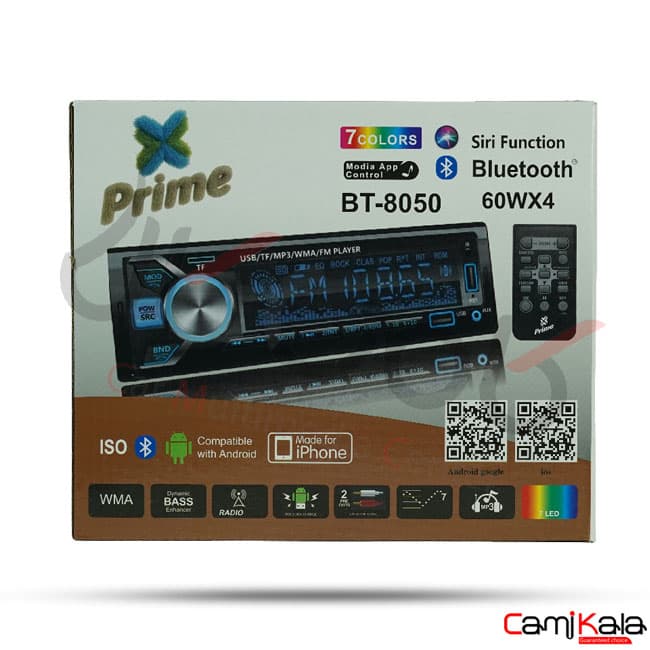 رادیو پخش بلوتوث دار پرایم مدل Prime BT-8050 — تصویر ۴