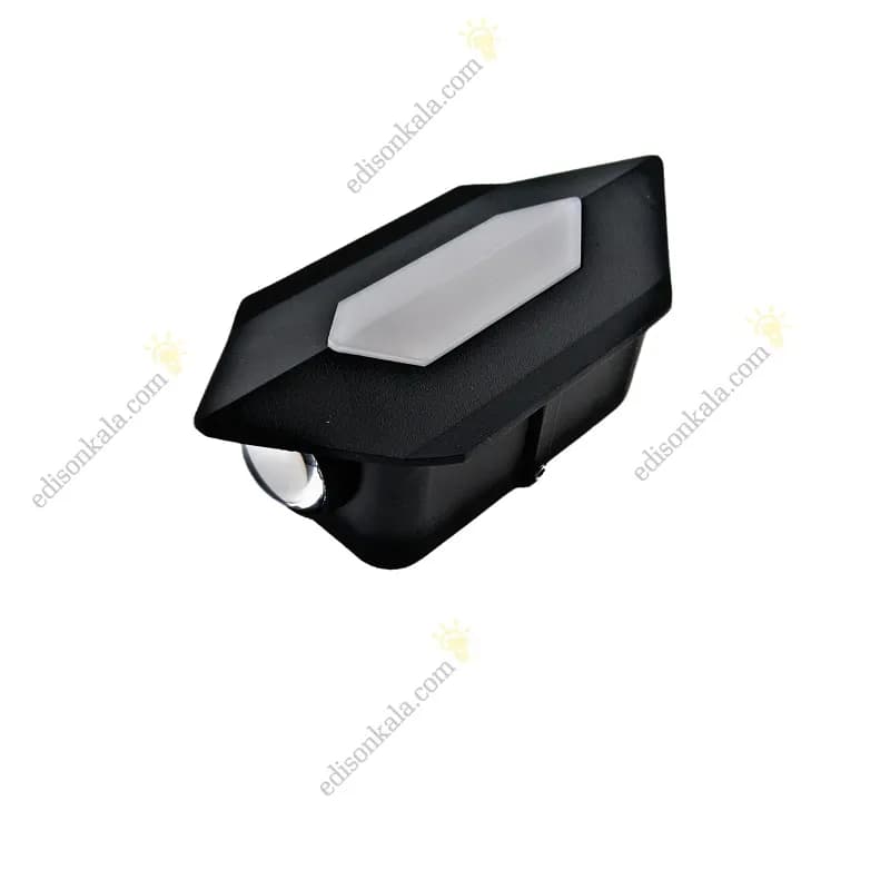 چراغ دکوراتیو هرمی 9 وات ضدآب بدنه فلزی — تصویر ۵