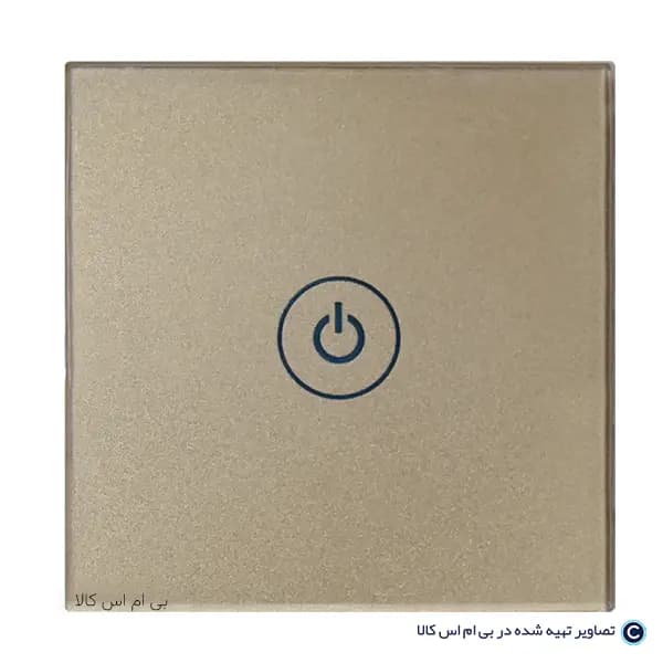 کلید طلایی تماسی شیشه ای بتا (توکار)