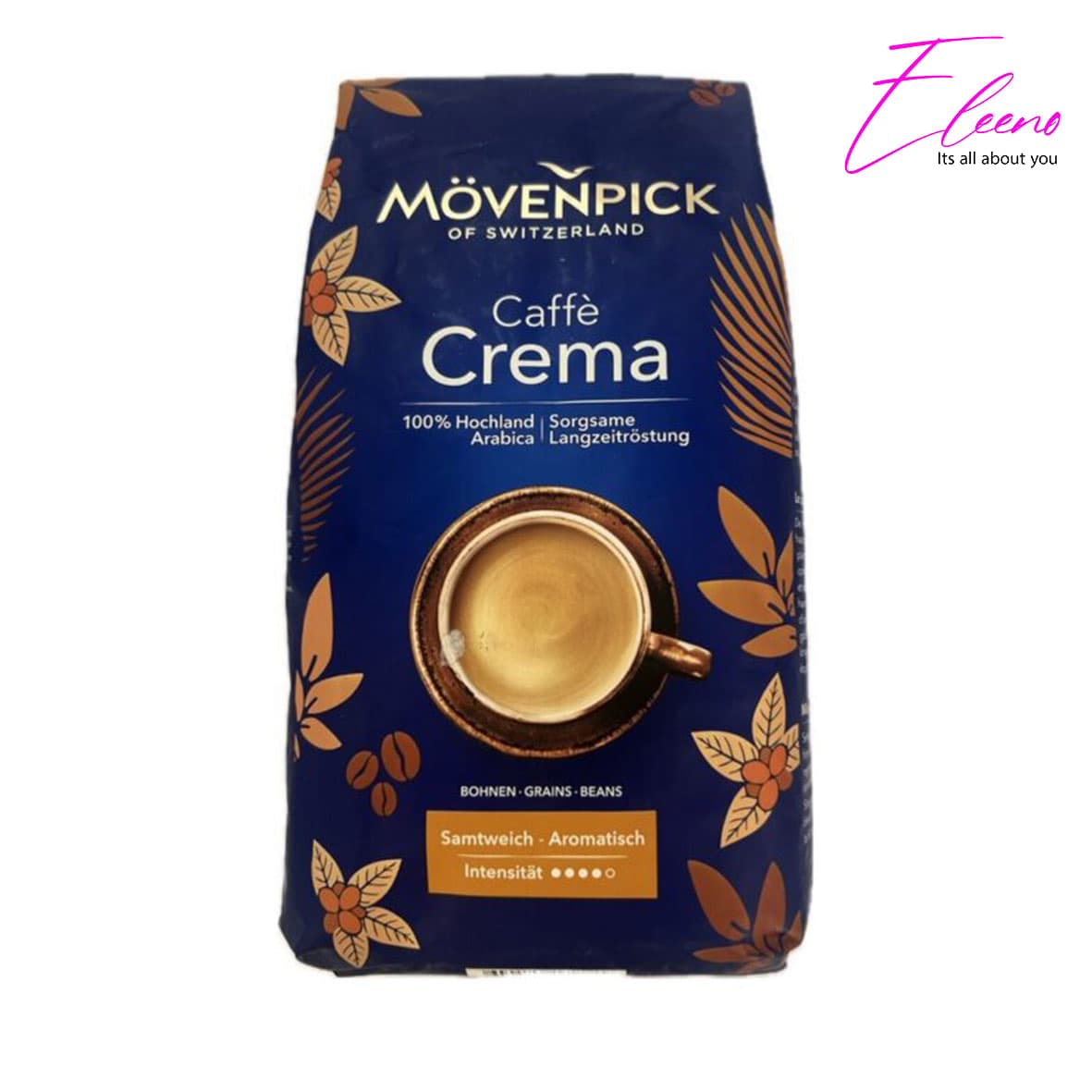 قهوه موونپیک کافه کرما 100% عربیکا Caffe Movenpick Cafee Creama