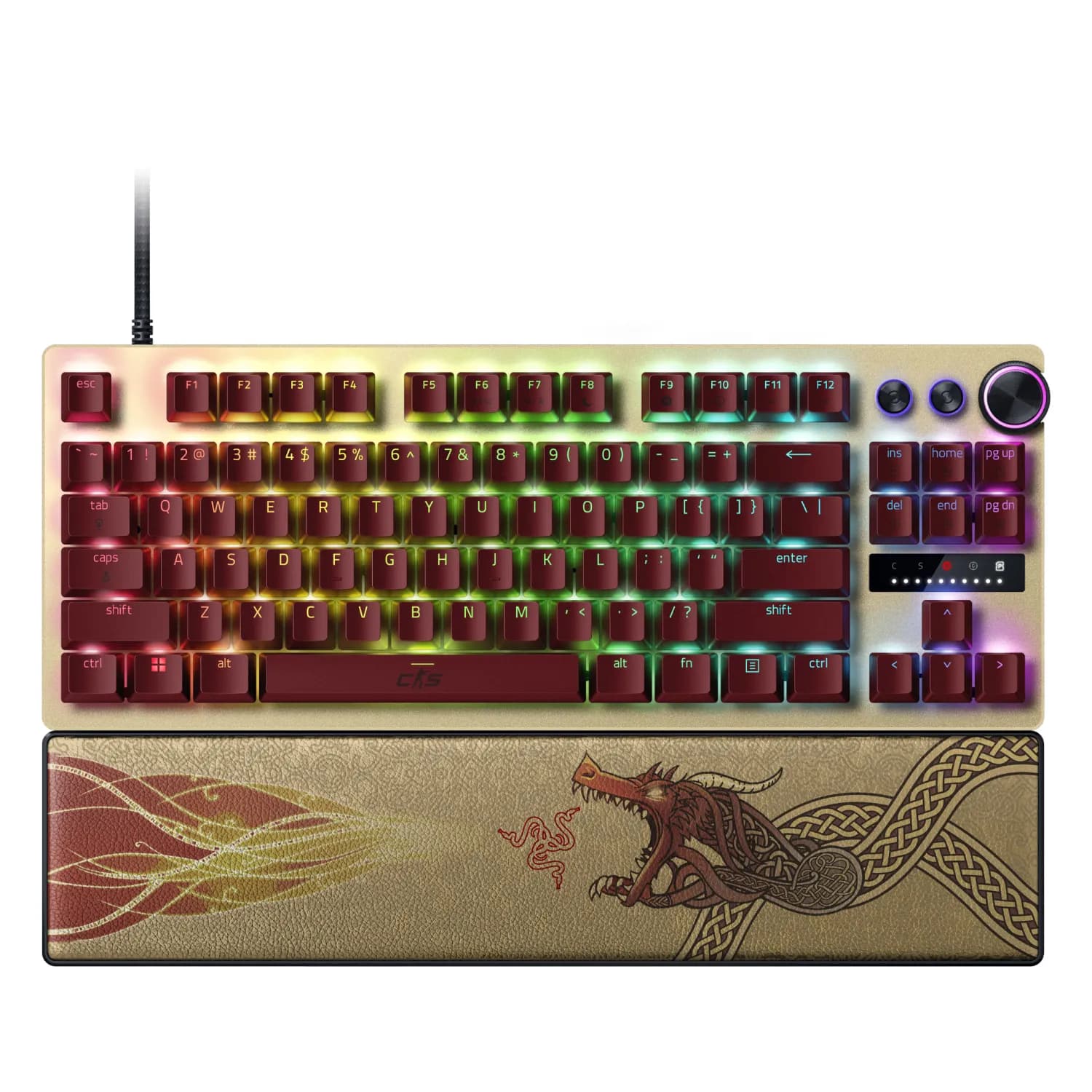 کیبورد ریزر RAZER Huntsman V3 PRO TKL CS2 EDITION — تصویر ۲