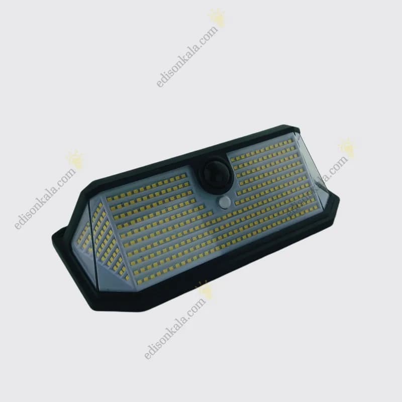 چراغ خورشیدی دیواری ضد آب مودی با سنسور حرکتی و فتوسل مدل IR-MD7110-P — تصویر ۶