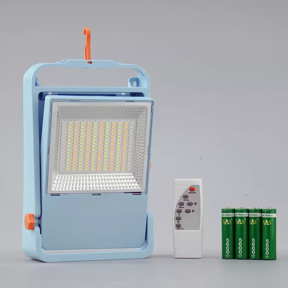 پروژکتور شارژی خورشیدی کنترل دار + پاوربانک UXI مدل HL-S450 — تصویر ۶