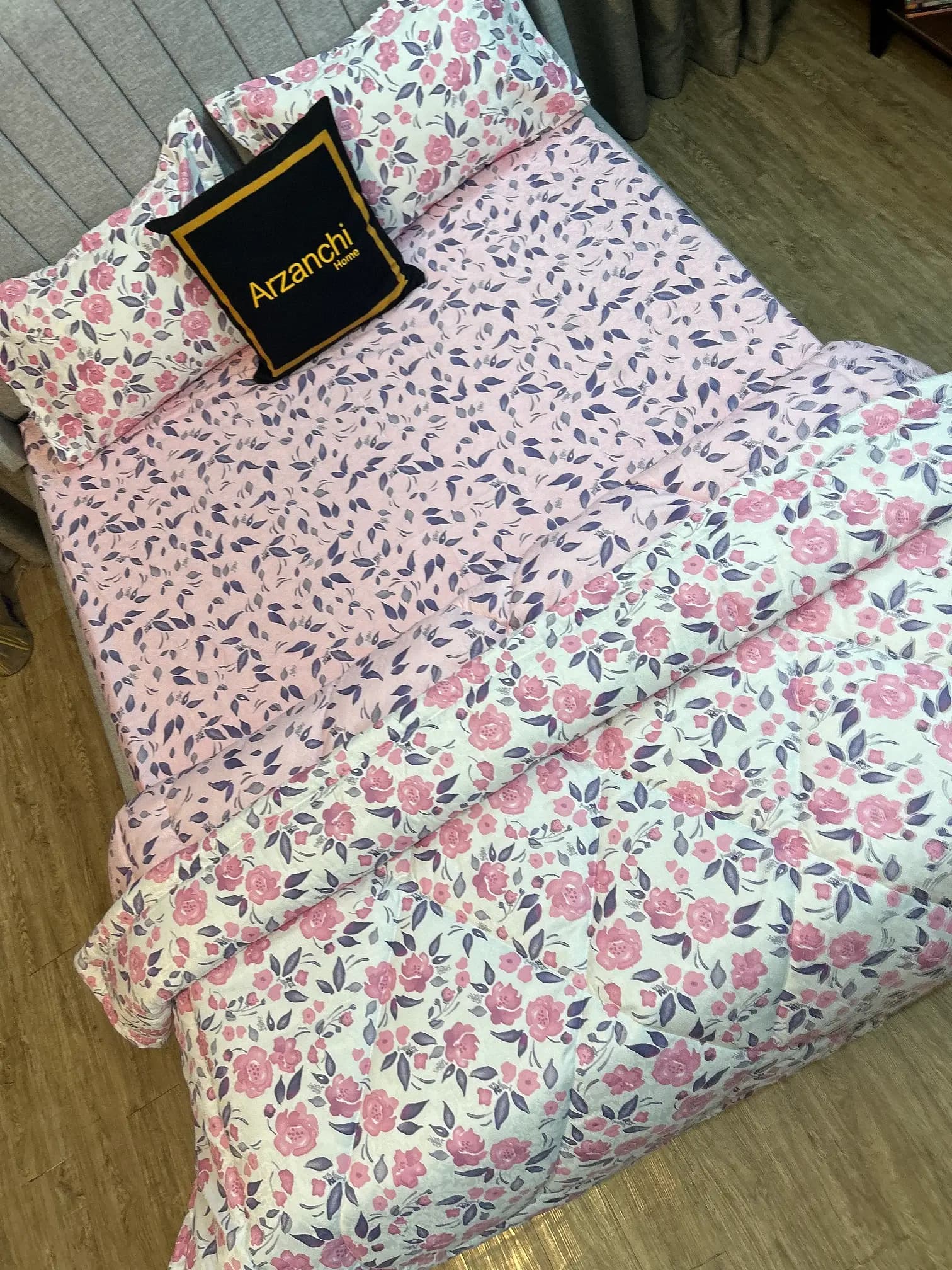روتختی ژاکارد طرح گل کد C036 ارزانچی — تصویر ۶