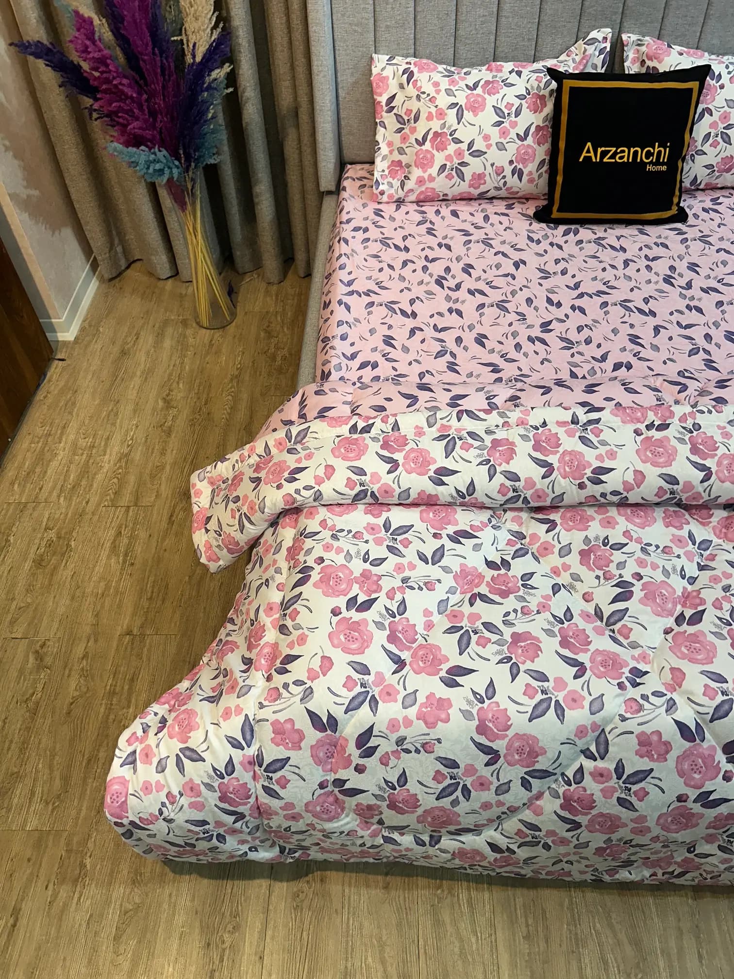 روتختی ژاکارد طرح گل کد C036 ارزانچی — تصویر ۲