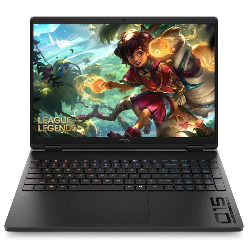لپ تاپ 15.3 اینچی اچ‌ پی مدل Omen 15-GA0004NW-Core i7 14650HX-32GB-512GB SSD-8GB RTX5060 – کاستوم شده — تصویر ۲