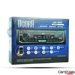 رادیو پخش بلوتوث دار دوفلش آگورا مدل AGORA AG-1830 — تصویر ۹